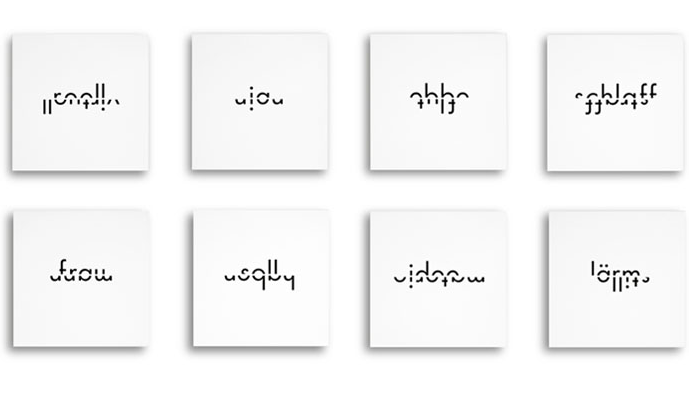 visual-poetry:  »antonym« by gerhild ebel