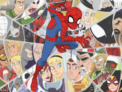 youngjusticer:  The amazing world of Spidey. Plague of Madness, by Chris.