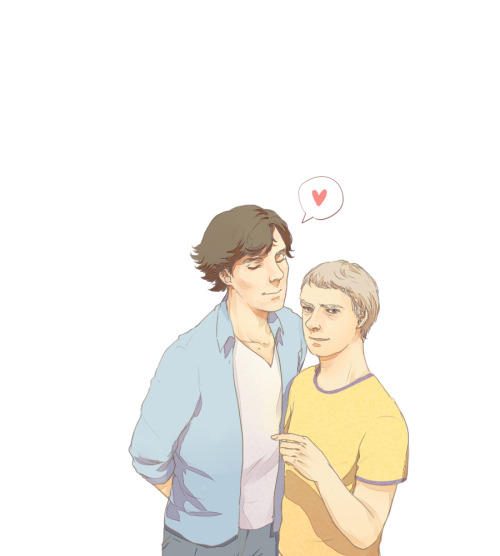 deducemysoul:For fuck’s sake, Sherlock, someone’s watching…John, do I look like I care? finally able