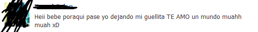 solo-quiero-tu-comida:  Dejando mi guellita… enserio. HUELLITA… Ok.