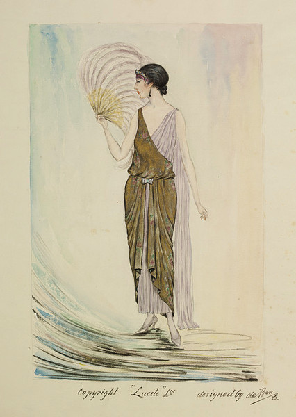 penrose-stairs:  Fashion Drawings, 1920s Jules de Ban 