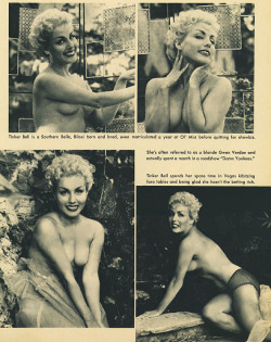   Tinker Bell    A Page From A Pictorial On Tinker, Scanned From The June ‘61