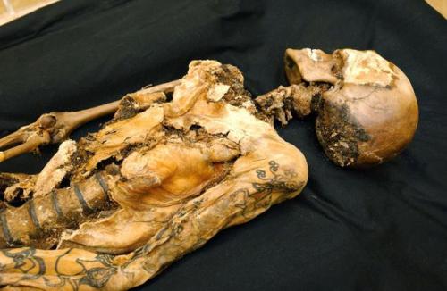 xcgirl08:  shoujofeels:  becausetheinternet:   A 2500 year old mummy that had some amazing tattoos.      WHAT. NO FUCKING WAY.   YO HOLD ON.  IT GETS BETTER. This mummy, found in the  Altai mountains of Siberia, is actually that of a young woman who