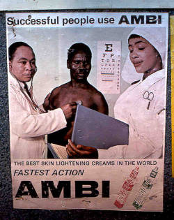 spacecadet:  spacecadet:Don’t let Ambi’s re-branding as a pro-black “skin evening” lotion fool you, they have a sordid history.  Re-posting this shady shit