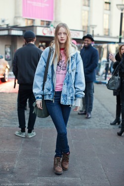 c-aptivate:  i love big denim jackets 