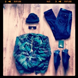 dapperindividual:  Look of the day . Camouflage