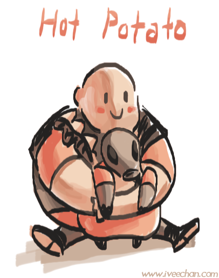 stormypyro:  Hot Potato by Iveechan 