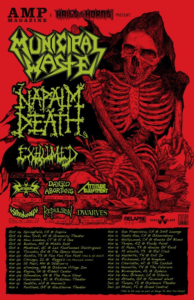 Glad to see Vektor on a big tour.
