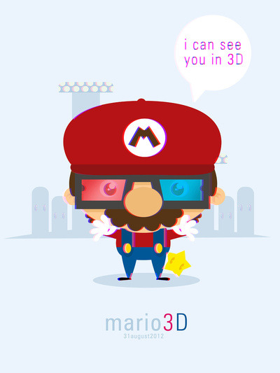 koldunkisloty:  Mario Bros Illustrations.  Created by Danvinci 