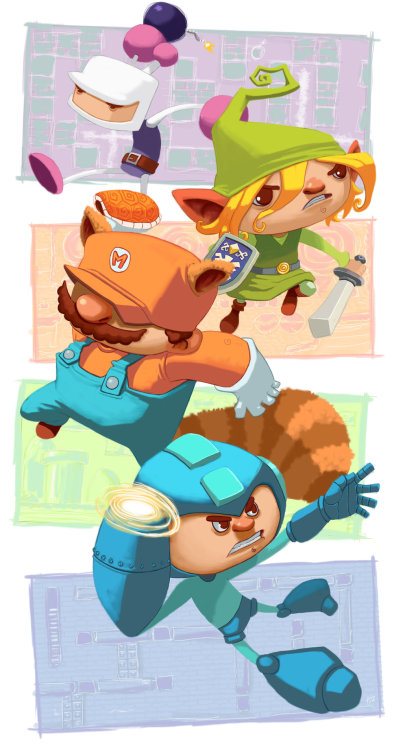 koldunkisloty:  Heroes. Created by Arthur Mask 