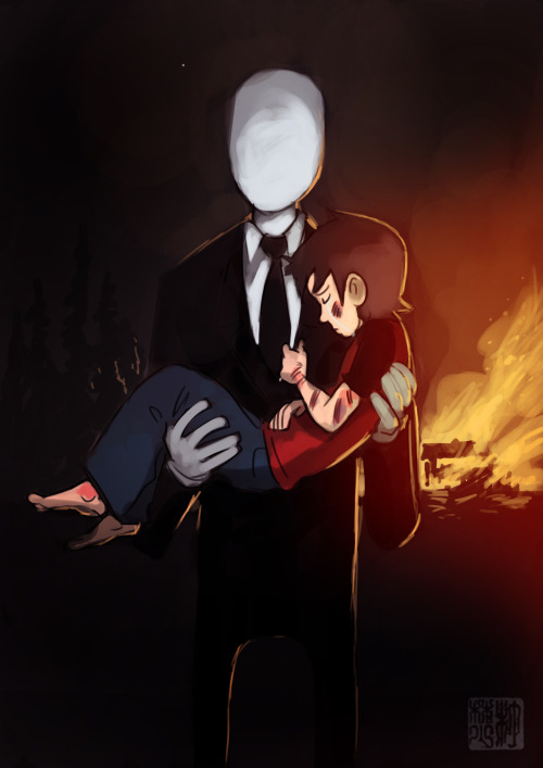 redblooperstuff:  greteh:  gallifrey-feels:  halosblogthing:  blackfoxnightmare:  uninhibitedandunrepentant:  that-slenderman:  yumegawa:  The child wakes up, expecting to see a familiar face of terror before him, but what he sees is a white emptiness,