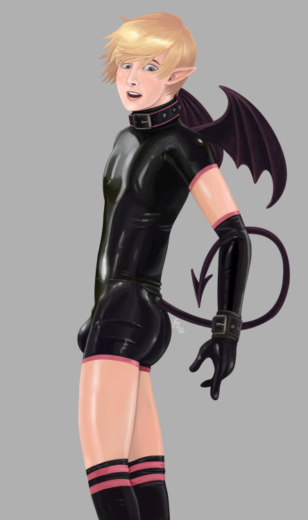 foxzatt:  Demon Candy Fanart - Jonathan (colour) by ~FoxZatt 