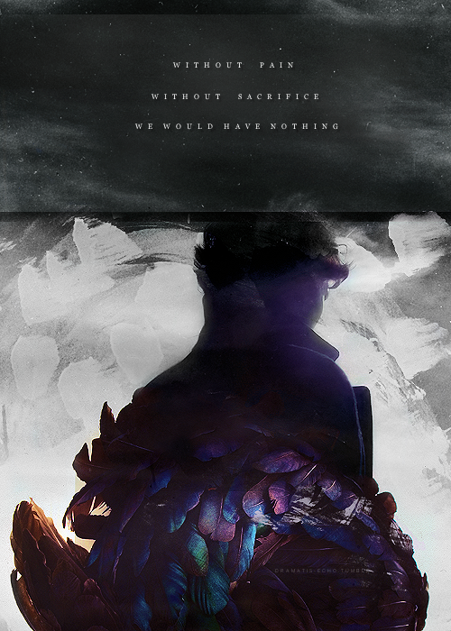 dramatis-echo:  “Without pain, without sacrifice, we would have nothing.” - Chuck