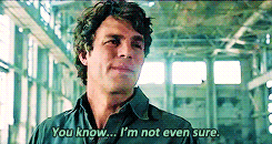 disorganizationxiii:  theradicaldame:  batmaned: The Avengers deleted scenes - Bruce