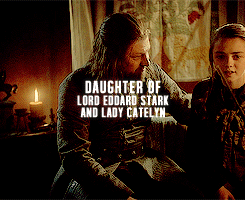rubyredwisp:game of thrones meme: seven quotes [3/7] → “Who are you?” he would ask her every day. “N