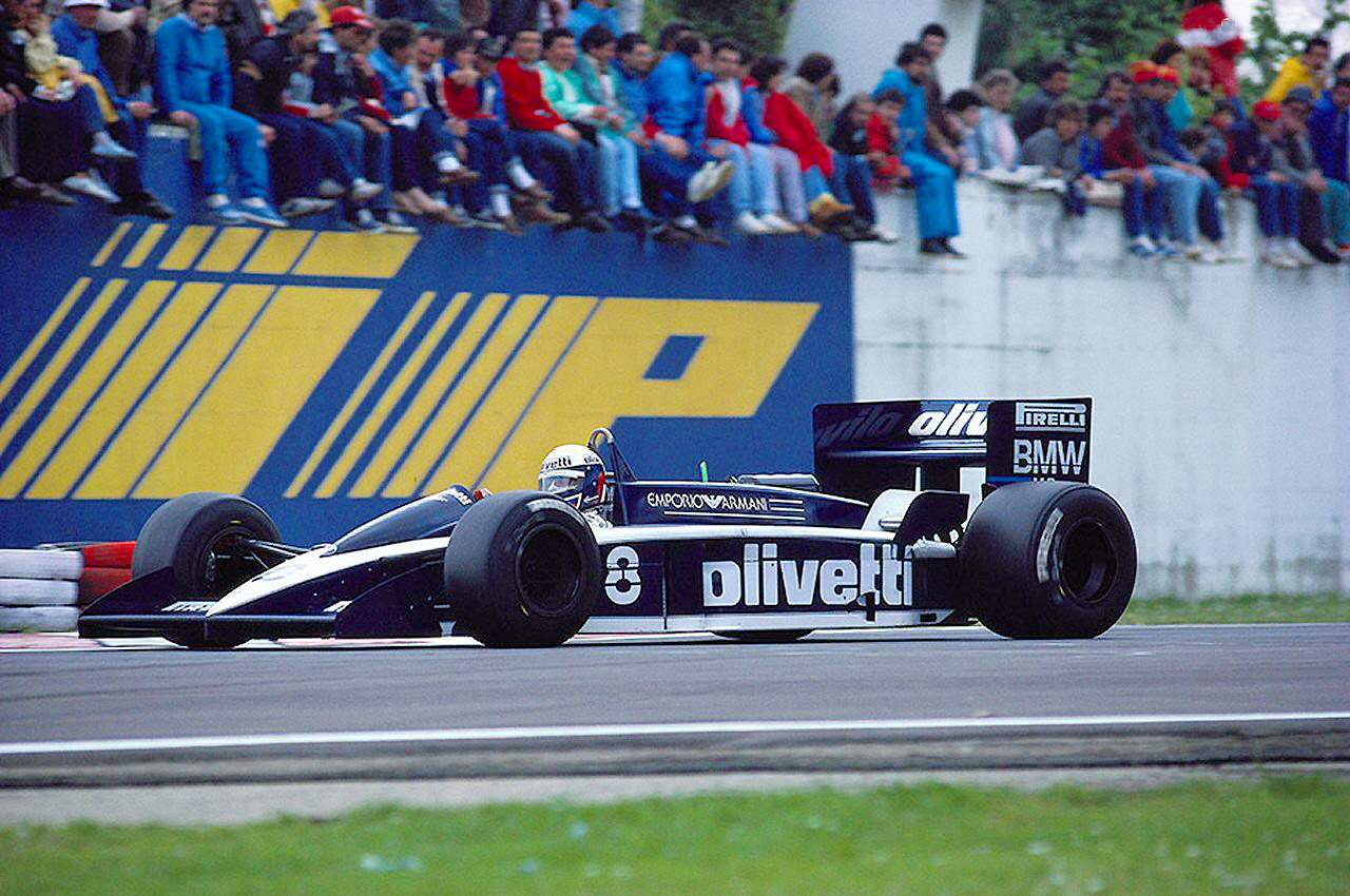 Time Wasting Machine — Grandstand Brabham BT55 car #8 Elio de Angelis