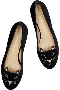 Charlotte Olympia &Amp;Ldquo;Kitty Flats&Amp;Rdquo;