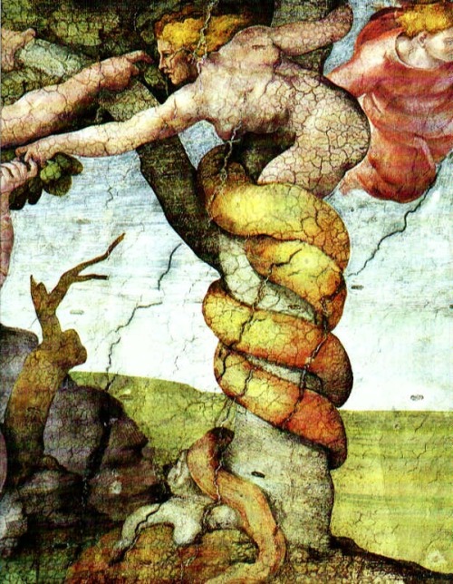 detail-detail-detail:Lilith. Michelangelo Buonarroti.