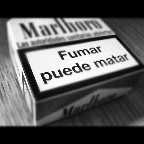raderader-holeinthesky:  #don’t #smoke 🚭 (Tomada con Instagram)