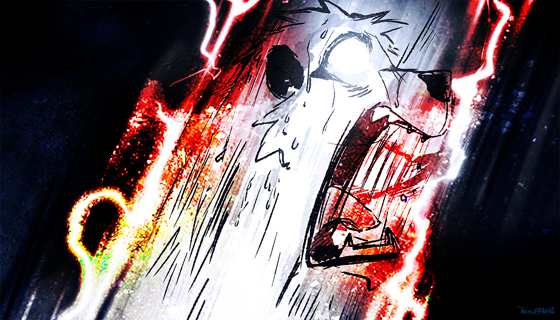 tulerarts:  Somedays you just feel like yelling at the top of your lungs with lightning