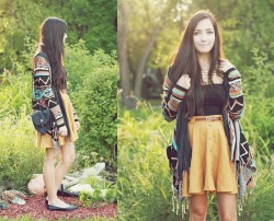 lookbookdotnu:  All that copper glowing fine (by Breanne S.)