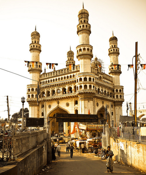 fyglobetrotters: Charminar by Bernard-SD on Flickr. Hyderabad, India