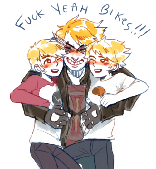 sugoihime: some bikerstuck for ru and moose!!