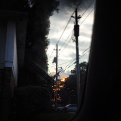 This one makes it look like a fire ha (Taken with Instagram)