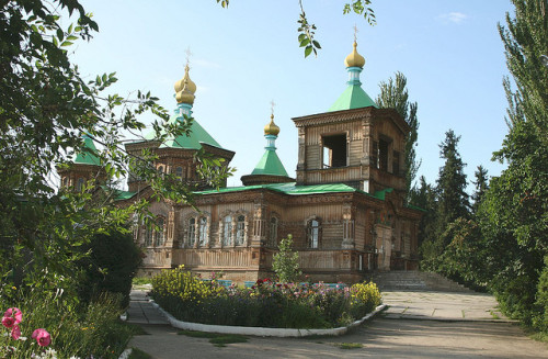 the silk road by Retlaw Snellac on Flickr.Karakol, Kyrgyzstan