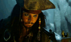  Maeve Watches Movies: Eight Gifs per Movie→ Pirates of the Caribbean, The Curse of the Black Pearl  