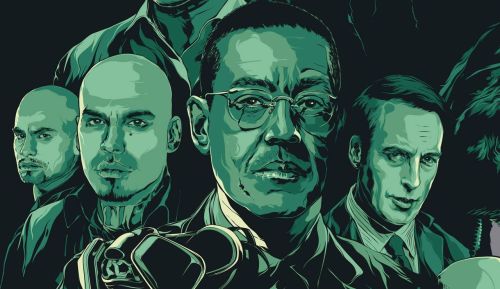 laughnowkrylater:  thetoolazytothinkupacoolnameblog:  xombiedirge:  Breaking Bad by Ken Taylor 24” X 36” 8 colour screen print with metallic inks. Edition of 300, with 200 available at a random time today, Tuesday 21st August 2012, HERE. Part of