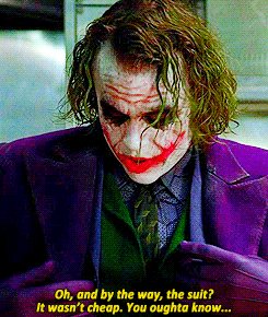enasnivolz:  I rarely reblog TDK Joker… but this is one of my favorite lines. 