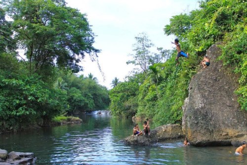 chilloasis:  Malatap Falls in Camarines Norte, Ph. Photo credits to Choose Philippines facebook page