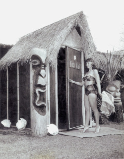 Fuckyeahtiki:  Tiki Hut Via Tiki Modern By Sven Kirsten 