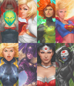 liquidxlead:  carolferriss:  DC Ladies by