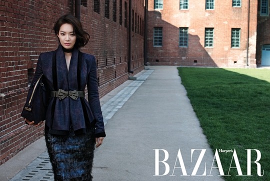 kapamilyanovelaaddict:  Ravishing Beauty Shin Min Ah Smoulders In “Harper’s Bazaar”