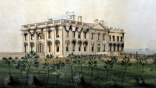 todayinhistory:  August 24th 1814: Burning of Washington On this day in 1814, British troops invaded the American capital of Washington DC and set fire to many major public buildings, including the Capitol and White House.  The invasion occurred as part