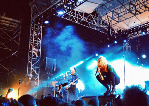 The Kills // Coverse City Carnage // NYC They kicked ass, really all there is to say about that.