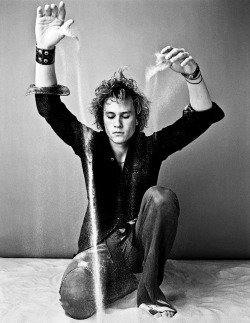 edithshead:  Heath Ledger by Stephanie Pfriender Stylander 