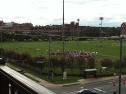 Encule-Branleur:  The Moment When The Marching Chiefs Are Practicing Right Outside