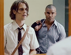 locationpigfarts:  Morgan &amp; Reid watching each other walk away. 