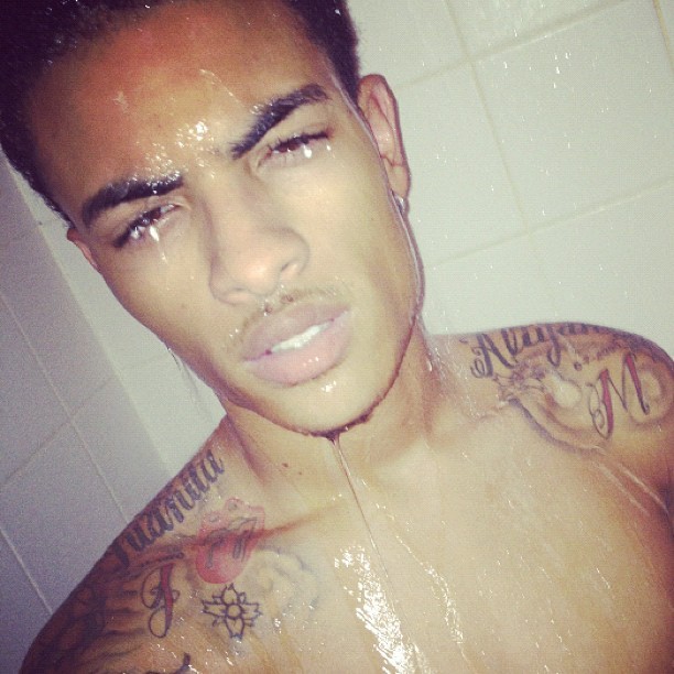 realjustinmcdonald:  Had to take the sexy shower pic 😏 (Taken with Instagram)