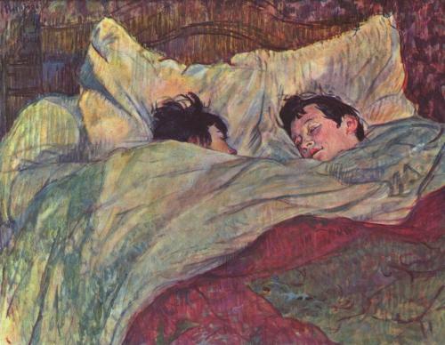 raccoonology:
“ Henri de Toulouse Lautrec - In Bed (1893)
”