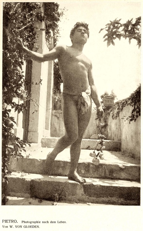 How I wish more of von Gloeden’s photographs included the name of the model, just knowing he w