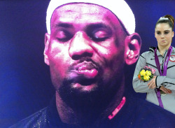 mckaylaisnotimpressed:  Nice try, LeBron.  Not impressed. 