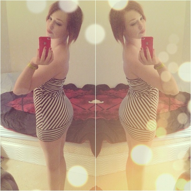 aman-duh:  Being fetch in stripes.✌✨ (Taken with Instagram) Follow my Instagram-