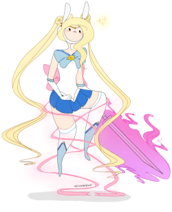 stickyfruit:  sailor fionna ☆〜(ゝ。∂)