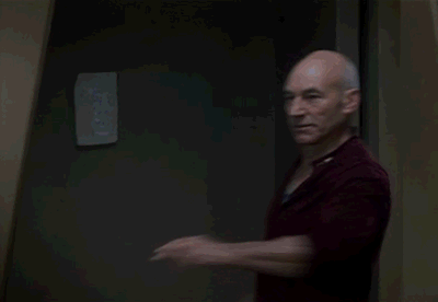 crystalsoulslayer:  Actual things that actually happen on Star Trek. This is not a blooper.(As always with my gifs, want, take, have, use, enjoy.) [x] 
