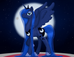 fisherbot:  Princess Luna Wet mane. by *ShortCircuitCA