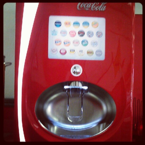 Really??? #cocacola #soda #technology #wtf #future #firehouse #subs (Taken with Instagram at Firehou